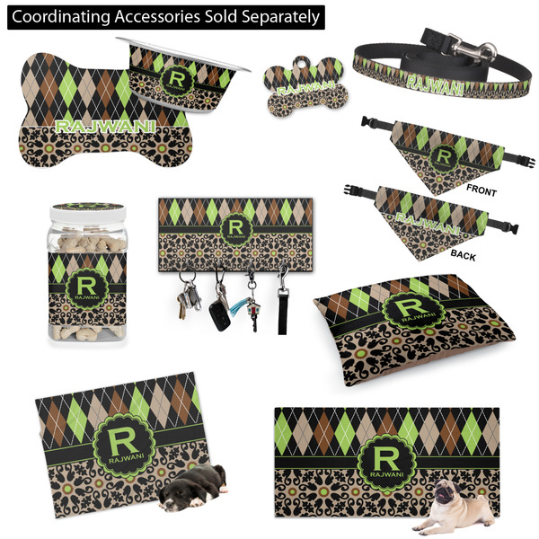 Argyle & Moroccan Mosaic Customized Pet Accessories