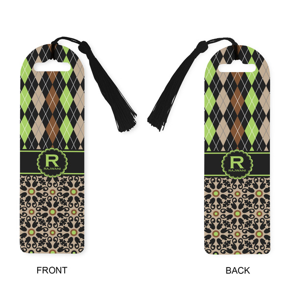 Argyle & Moroccan Mosaic Plastic Bookmarks - Approval
