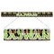 Argyle & Moroccan Mosaic Plastic Ruler - 12" (Personalized)