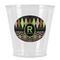 Argyle & Moroccan Mosaic Plastic Shot Glass (Personalized)