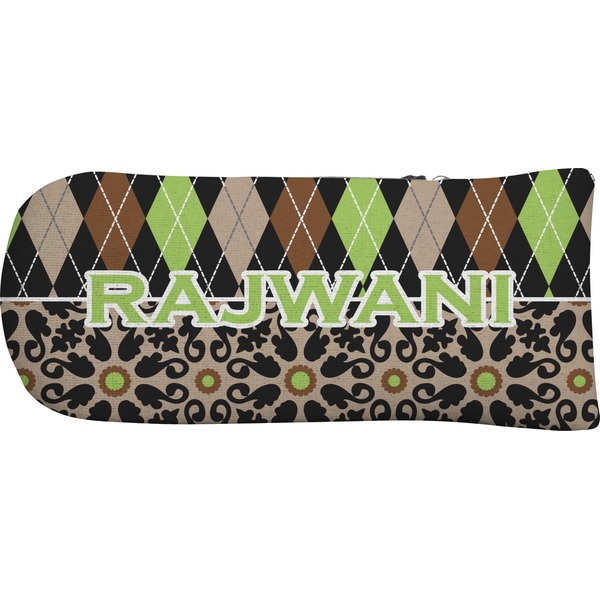 Argyle & Moroccan Mosaic Putter Cover (Front)