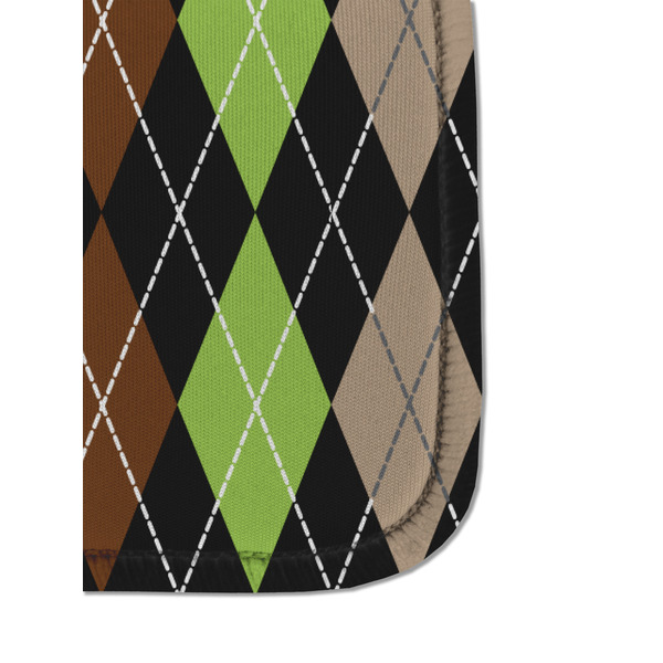 Argyle & Moroccan Mosaic Sanitizer Holder Keychain - Detail