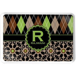 Argyle & Moroccan Mosaic Serving Tray (Personalized)