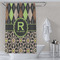 Argyle & Moroccan Mosaic Shower Curtain Lifestyle