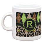 Argyle & Moroccan Mosaic Espresso Cup (Personalized)