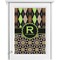Argyle & Moroccan Mosaic Single White Cabinet Decal