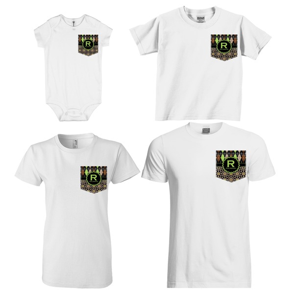 Argyle & Moroccan Mosaic Sized Pockets on Various Products