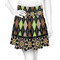 Argyle & Moroccan Mosaic Skater Skirt - Front