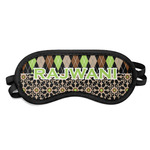 Argyle & Moroccan Mosaic Sleeping Eye Mask - Small (Personalized)
