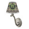 Argyle & Moroccan Mosaic Small Chandelier Lamp - LIFESTYLE (on wall lamp)