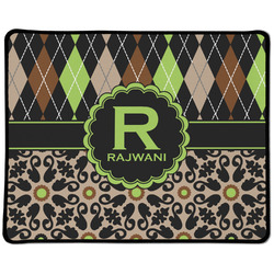 Argyle & Moroccan Mosaic Large Gaming Mouse Pad - 12.5" x 10" (Personalized)