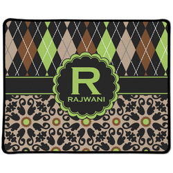 Argyle & Moroccan Mosaic Large Gaming Mouse Pad - 12.5" x 10" (Personalized)