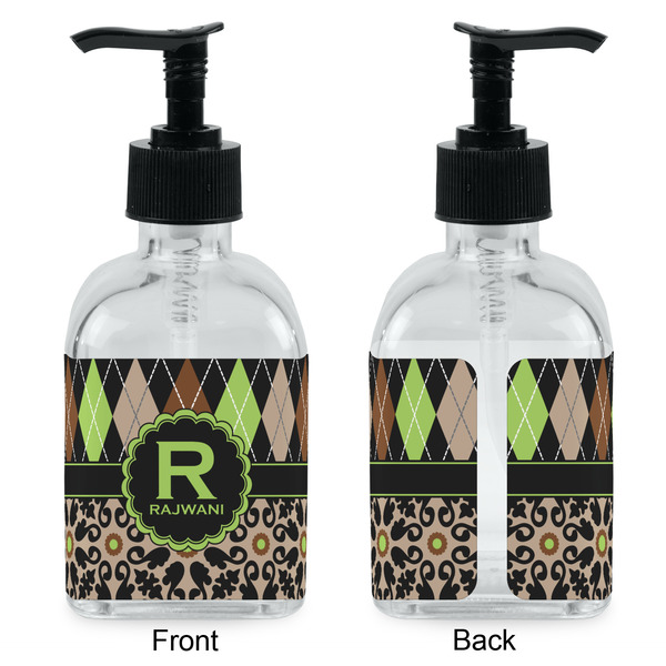 Argyle & Moroccan Mosaic Glass Soap/Lotion Dispenser - Approval