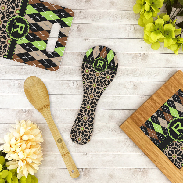 Argyle & Moroccan Mosaic Spoon Rest Trivet - LIFESTYLE