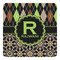 Argyle & Moroccan Mosaic Square Decal (Personalized)