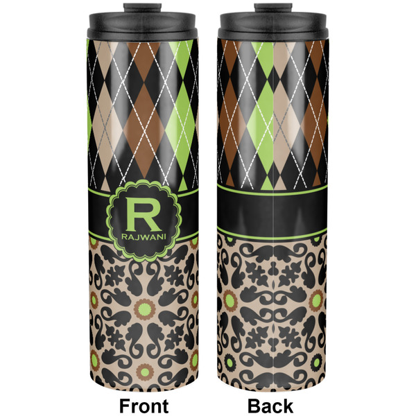 Argyle & Moroccan Mosaic Stainless Steel Tumbler 20 Oz - Approval