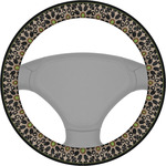 Argyle & Moroccan Mosaic Steering Wheel Cover