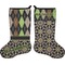 Argyle & Moroccan Mosaic Stocking - Double-Sided - Approval