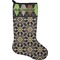 Argyle & Moroccan Mosaic Holiday Stocking - Single-Sided - Neoprene (Personalized)