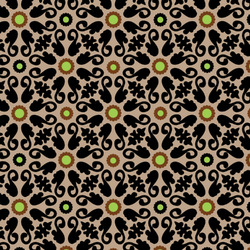 Argyle & Moroccan Mosaic Fabric by the Yard