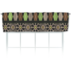 Argyle & Moroccan Mosaic Valance