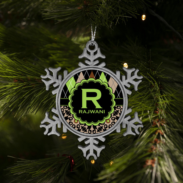 Argyle & Moroccan Mosaic Vintage Snowflake - (LIFESTYLE)