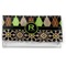Argyle & Moroccan Mosaic Vinyl Checkbook Cover (Personalized)