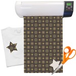 Argyle & Moroccan Mosaic Heat Transfer Vinyl Sheet (12"x18")
