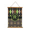 Argyle & Moroccan Mosaic Wall Hanging Tapestry - Tall (Personalized)