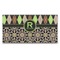 Argyle & Moroccan Mosaic Wall Mounted Coat Hanger - Front View