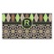 Argyle & Moroccan Mosaic Wall Mounted Coat Rack (Personalized)