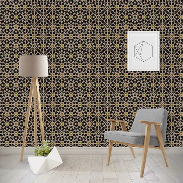Custom Argyle & Moroccan Mosaic Wallpaper & Surface Covering (Peel & Stick - Repositionable)