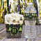 Argyle & Moroccan Mosaic Water Bottle Label - w/ Favor Box