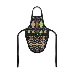 Argyle & Moroccan Mosaic Bottle Apron (Personalized)