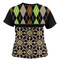 Argyle & Moroccan Mosaic Women's T-shirt Back