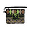 Argyle & Moroccan Mosaic Wristlet ID Case w/ Name and Initial