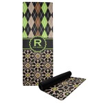 Argyle & Moroccan Mosaic Yoga Mat (Personalized)