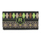 Argyle & Moroccan Mosaic Leatherette Ladies Wallet (Personalized)