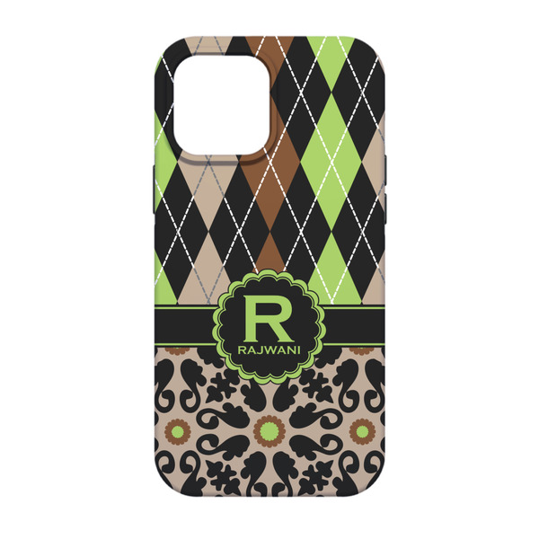 Argyle & Moroccan Mosaic iPhone 13 Pro Tough Case - Back