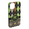 Argyle & Moroccan Mosaic iPhone 15 Pro Max Case - Angle