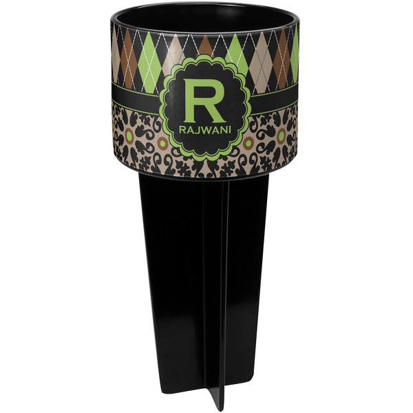 Argyle & Moroccan Mosaic spiker_black_apvl