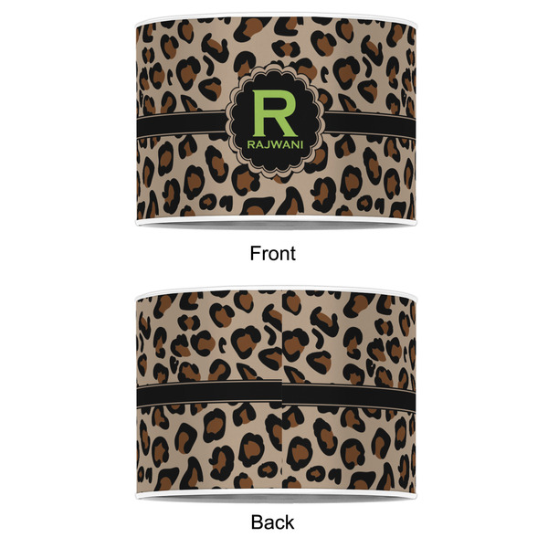 Granite Leopard 12" Drum Lampshade - APPROVAL (Poly Film)