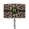 Granite Leopard 12" Drum Lamp Shade - Fabric (Personalized)