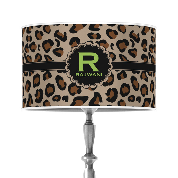 Custom Granite Leopard 12" Drum Lamp Shade - Poly-film (Personalized)