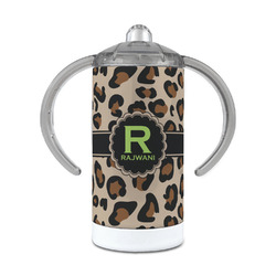 Granite Leopard 12 oz Stainless Steel Sippy Cup (Personalized)