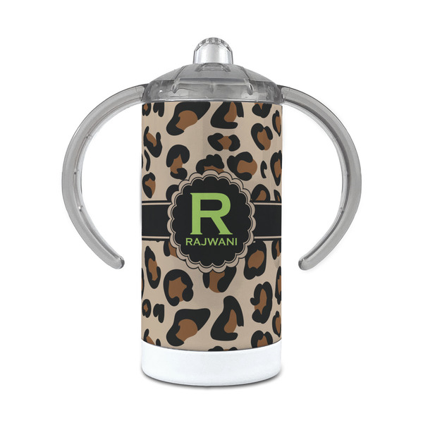 Custom Granite Leopard 12 oz Stainless Steel Sippy Cup (Personalized)