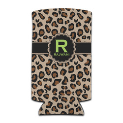 Granite Leopard Can Cooler (tall 12 oz) (Personalized)
