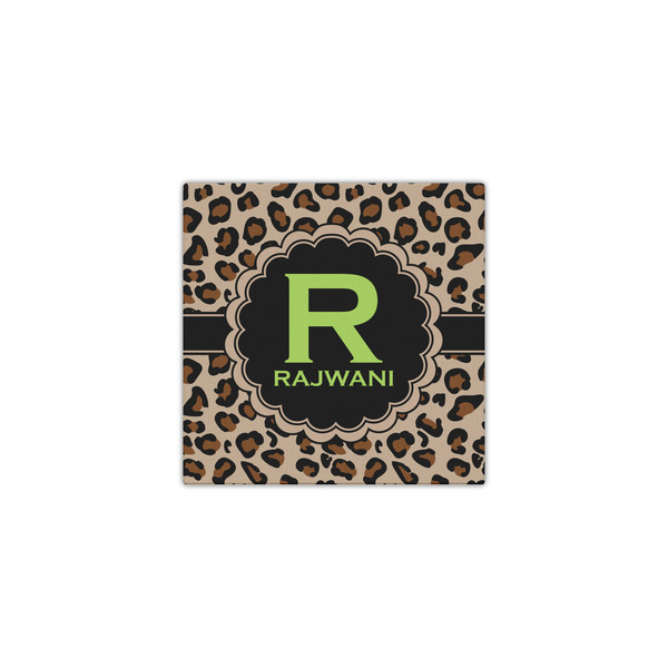 Granite Leopard 12x12 - Canvas Print - Front View