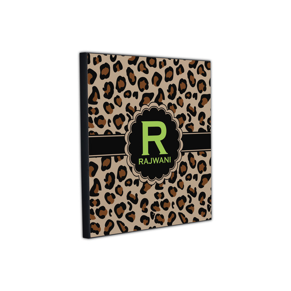 Granite Leopard 12x12 Wood Print - Angle View