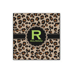 Granite Leopard Wood Print - 12x12 (Personalized)